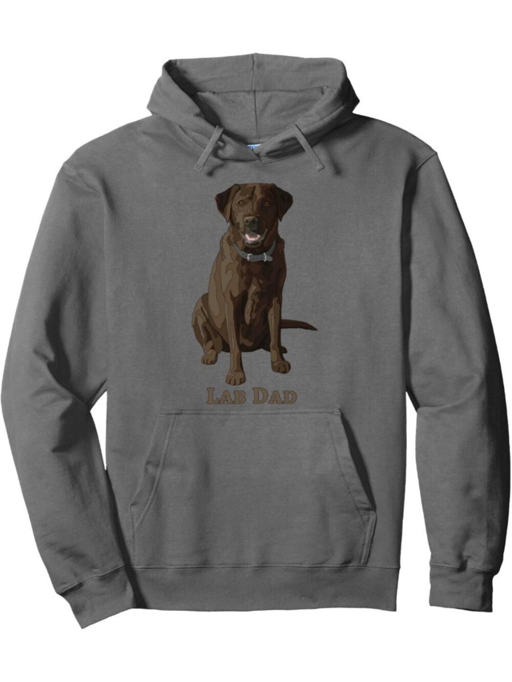 Chocolate Labrador Retriever Dog Lover Pullover Hoodie - Perfect Gift for Dog